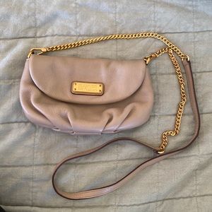 Marc by Marc Jacobs cross body bag in nude color